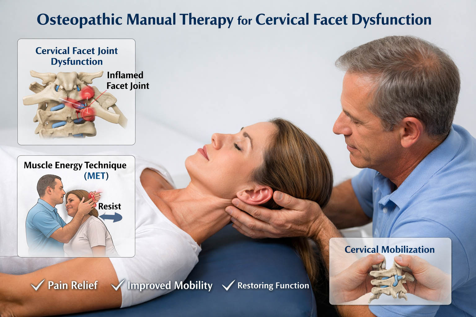 Cervical Facet Dysfuncion Osteopathy