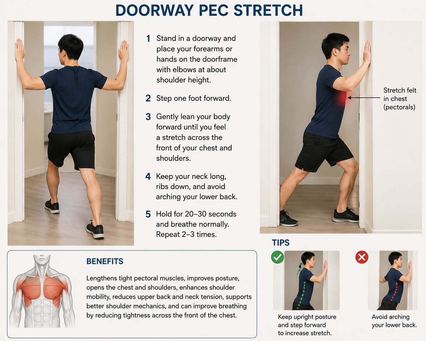 Doorway Pec Stretch Doorway Pec Stretch