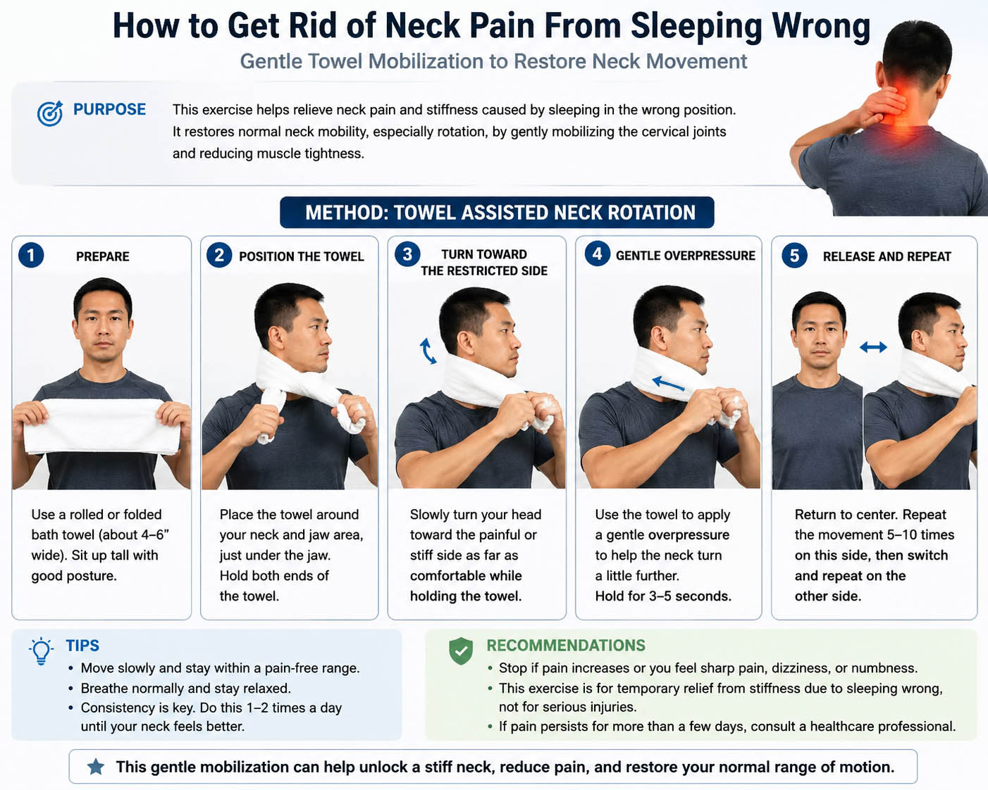 Get Rid of Neck Pain