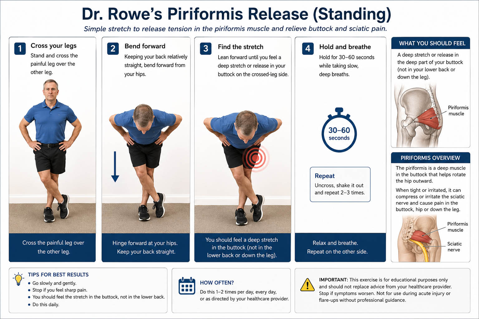 piriformis pain relieve